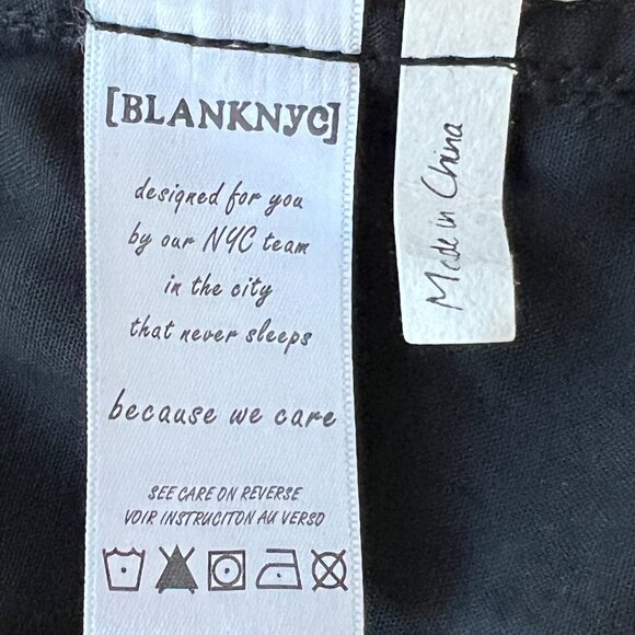 BLANK NYC Plaid Button Down with Sequin Back, Red Cream, Size Small - Picture 11 of 13